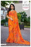 Sanjeev By Kiyra Georgette Printed Bulk Daily Wear Saree Orders In India
